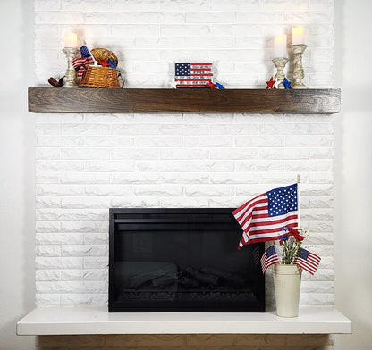 Patriotic Metal American Flag Tabletop Décor