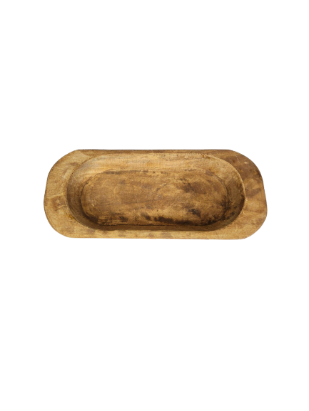 Wood Bowl - Dough Bowl