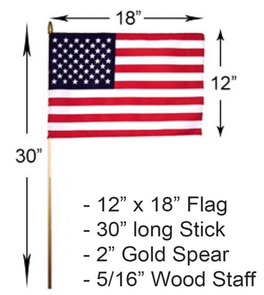 Medium American Flag