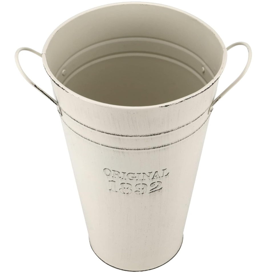 Galvanized Flower Bucket